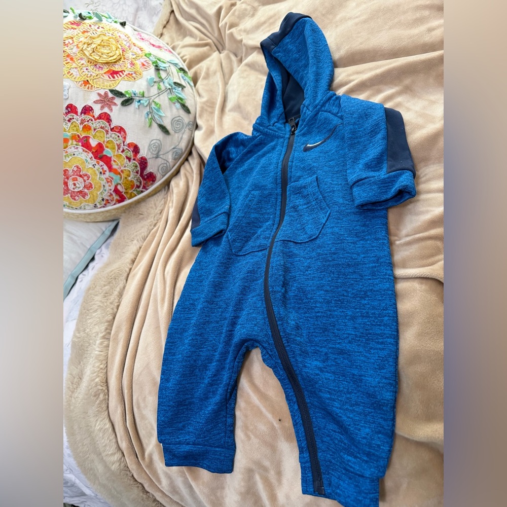 Nike Blue Kids One Piece 3/6M